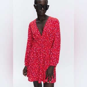 NWT Zara floral dress Medium